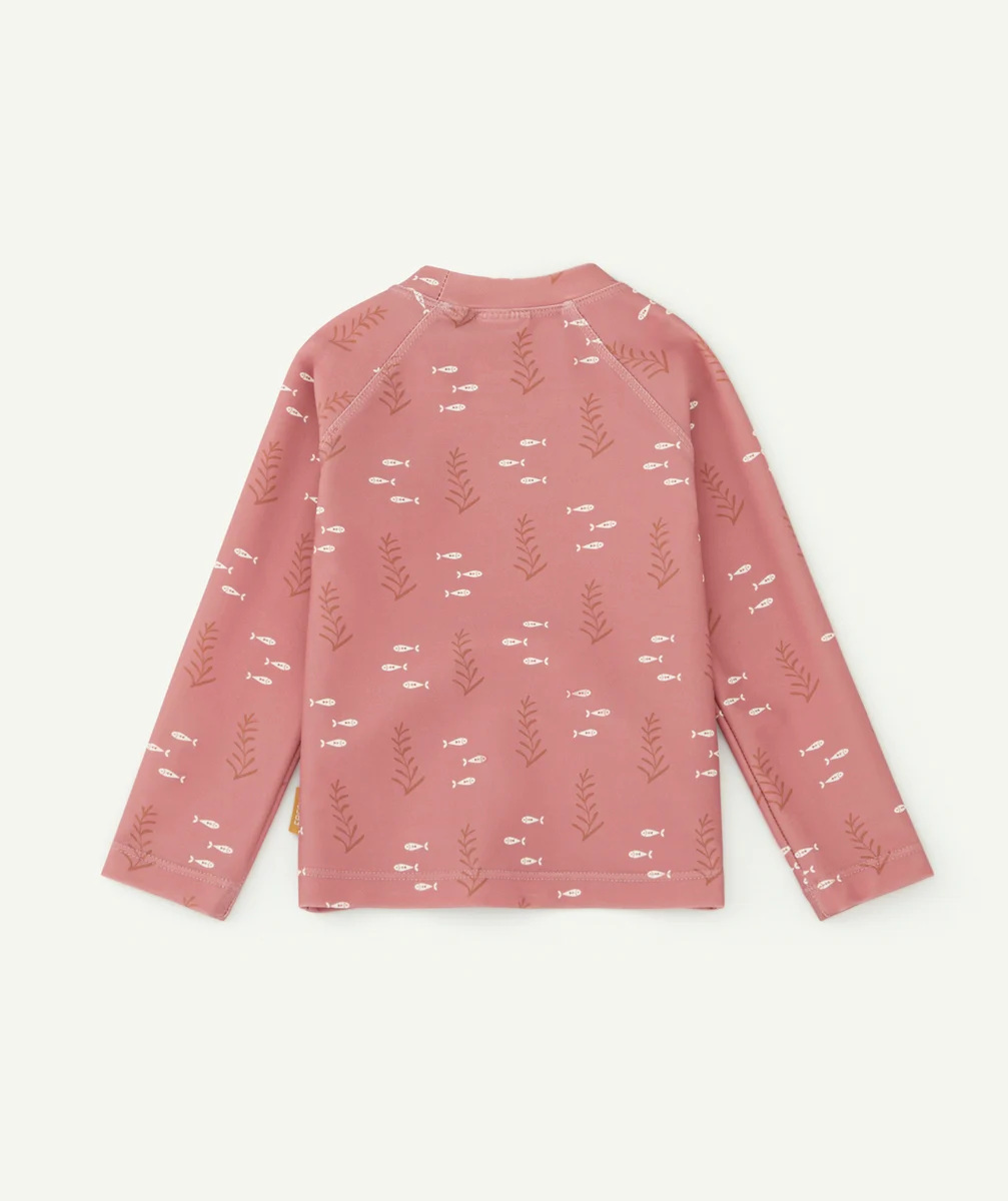 FRESKT-SHIRT ANTI UV OCEAN CORAIL