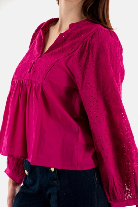 Chemisier la petite etoile briam fushia