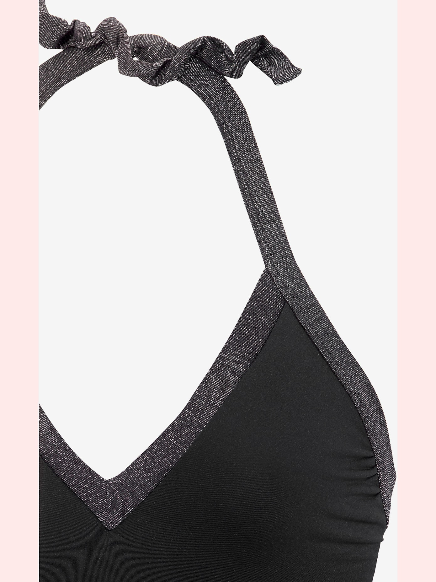 Maillot de bain empiècements brillants