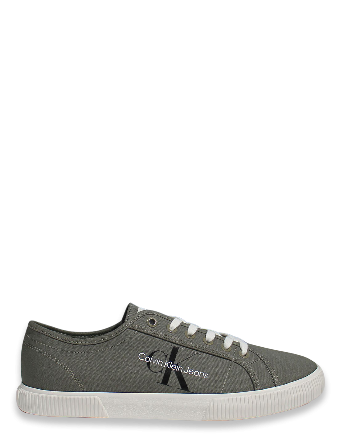 calvin klein Baskets de ville homme ess vulcanized low toile olive