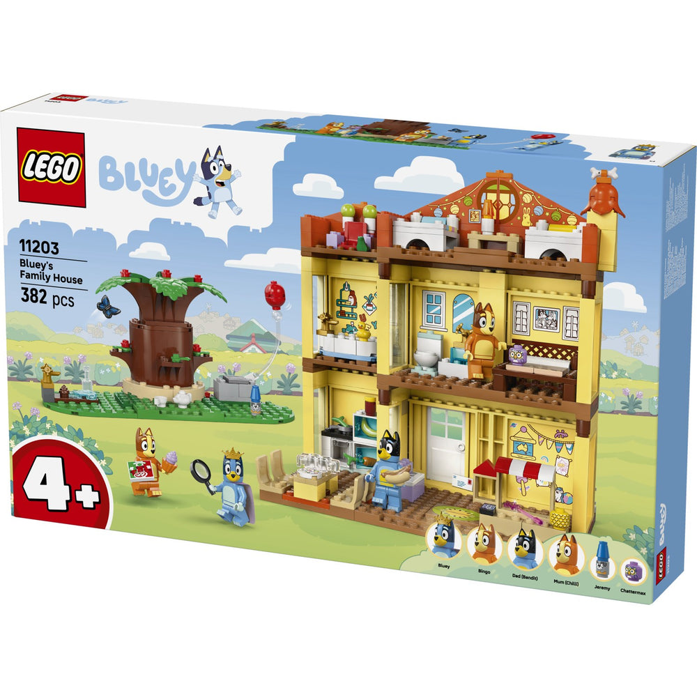 Køb LEGO® Bluey - Blueys Families Hus 11203