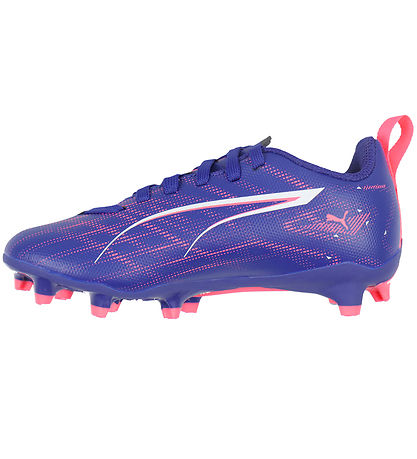 Puma FodboldStøvler - Ultra 5 Play FG/AG Jr - Lapis Lazuli/Hvid