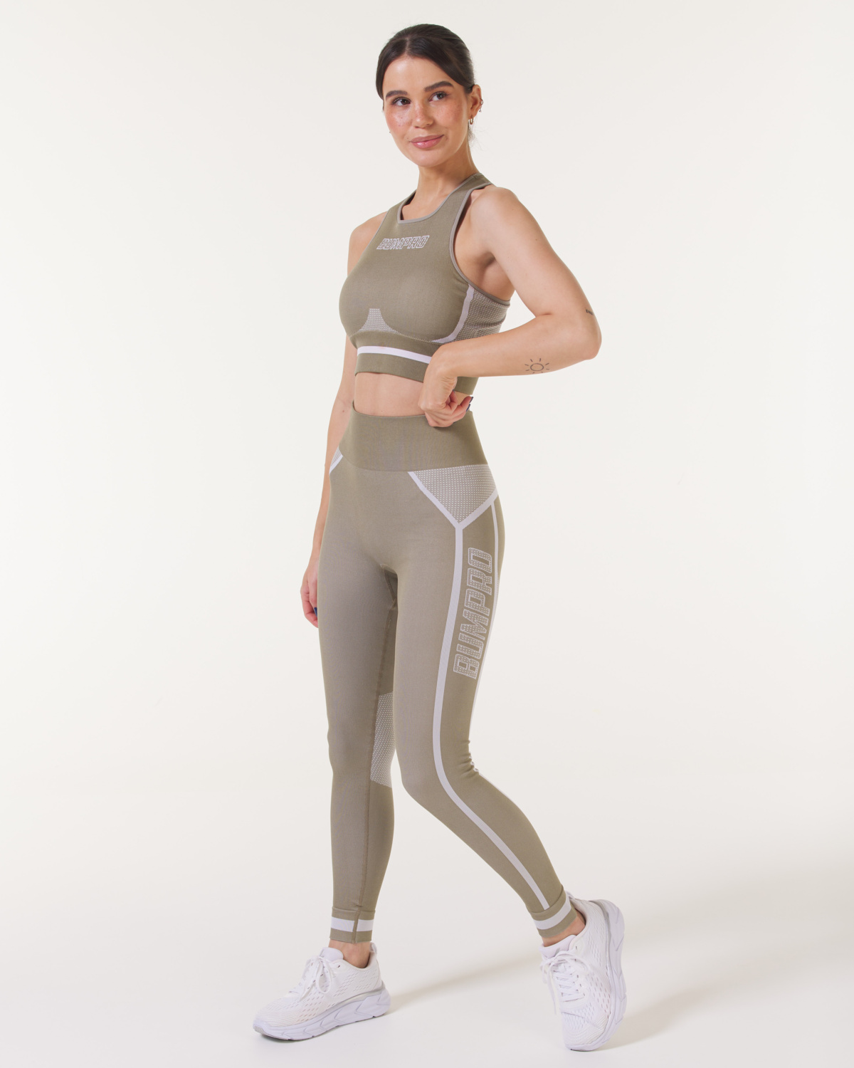 Bumpro Future Seamless Tights Green Mermaid