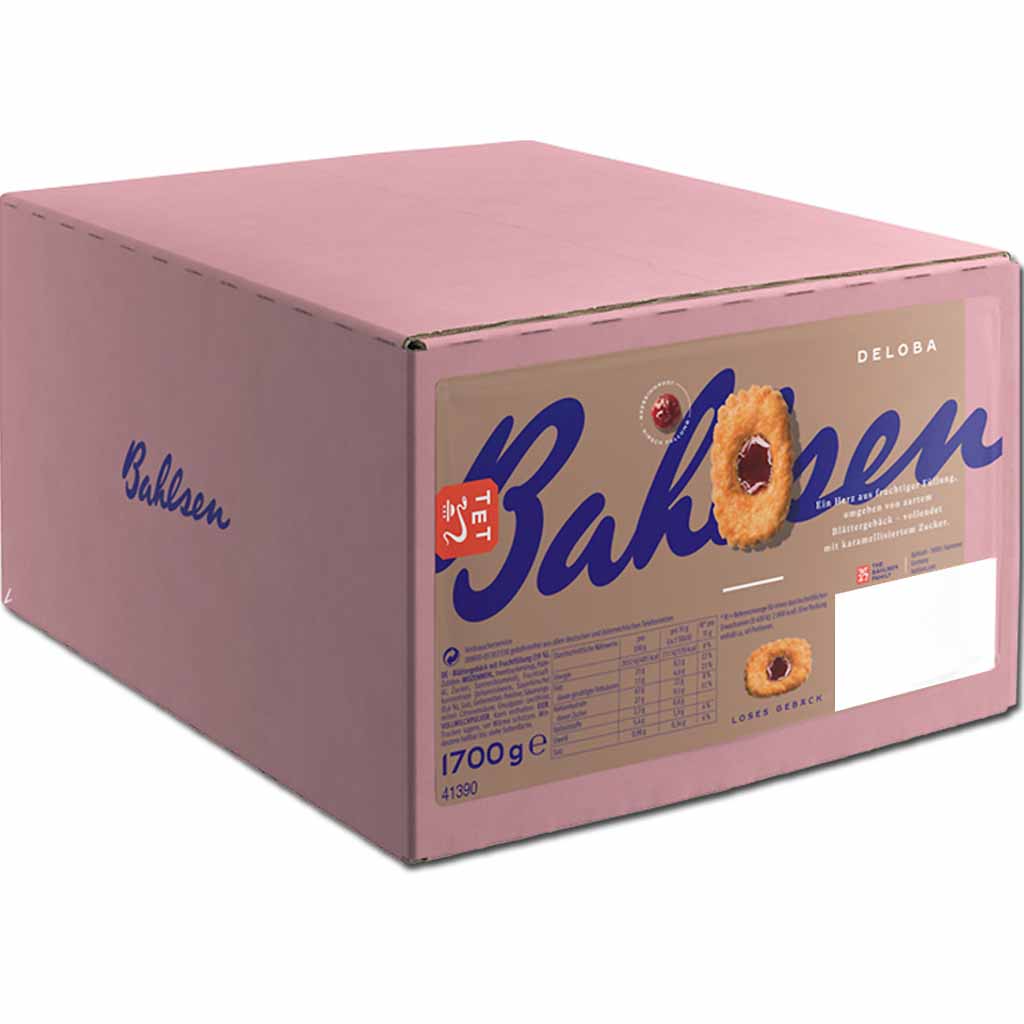 Bahlsen Deloba Loses Blätterteig Gebäck 1700g MHD:1.4.25