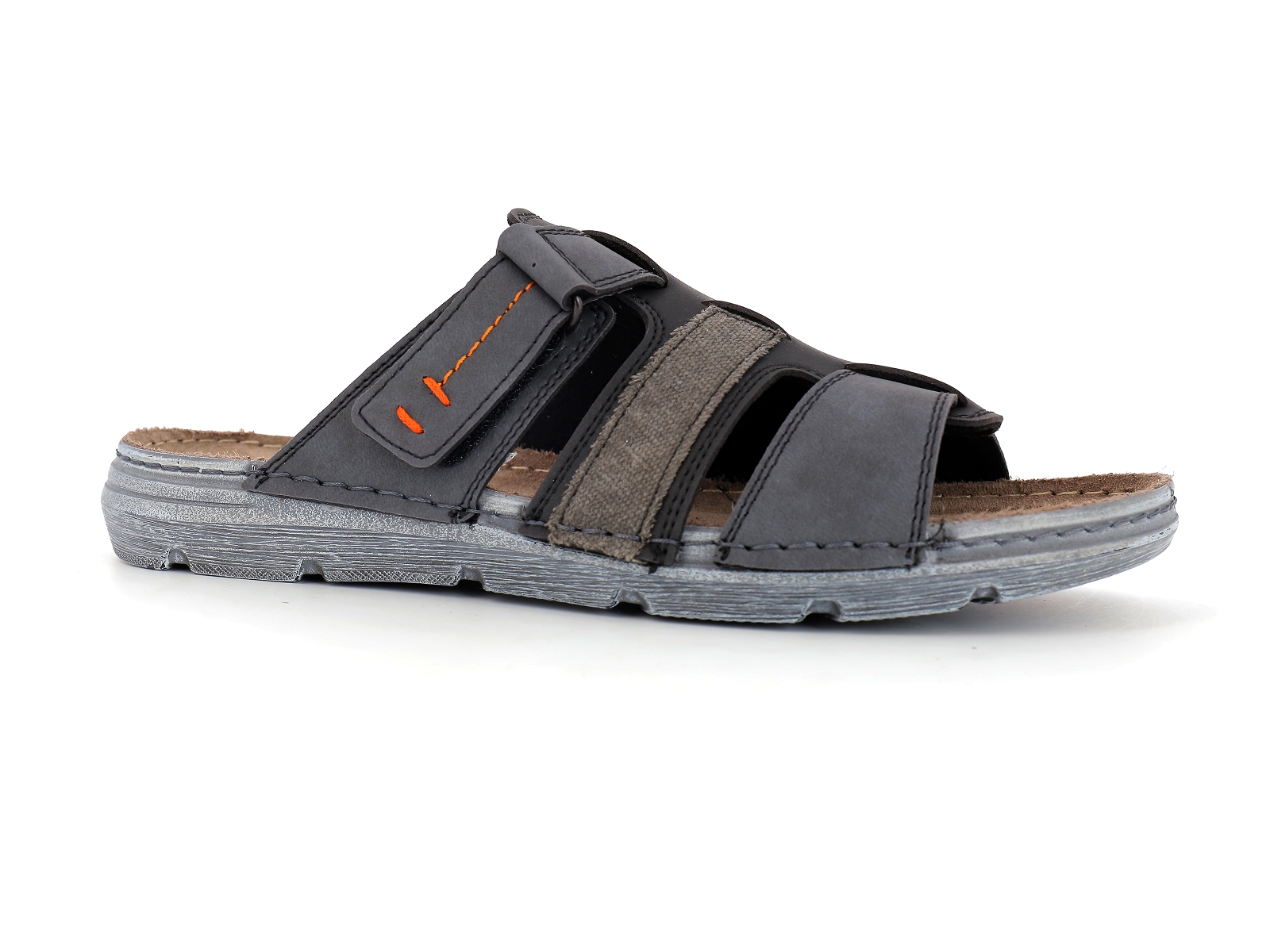 P brand-8002 Synthétique Noir Gris