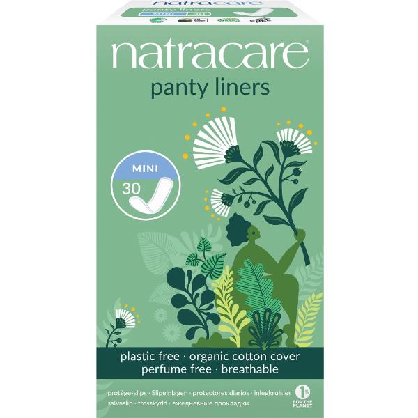 NATRACARE Slipeinlagen<br>30 Stück, Mini