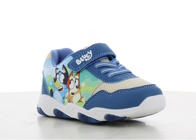 Bluey Blinkende Sneakers, Blue/Off White