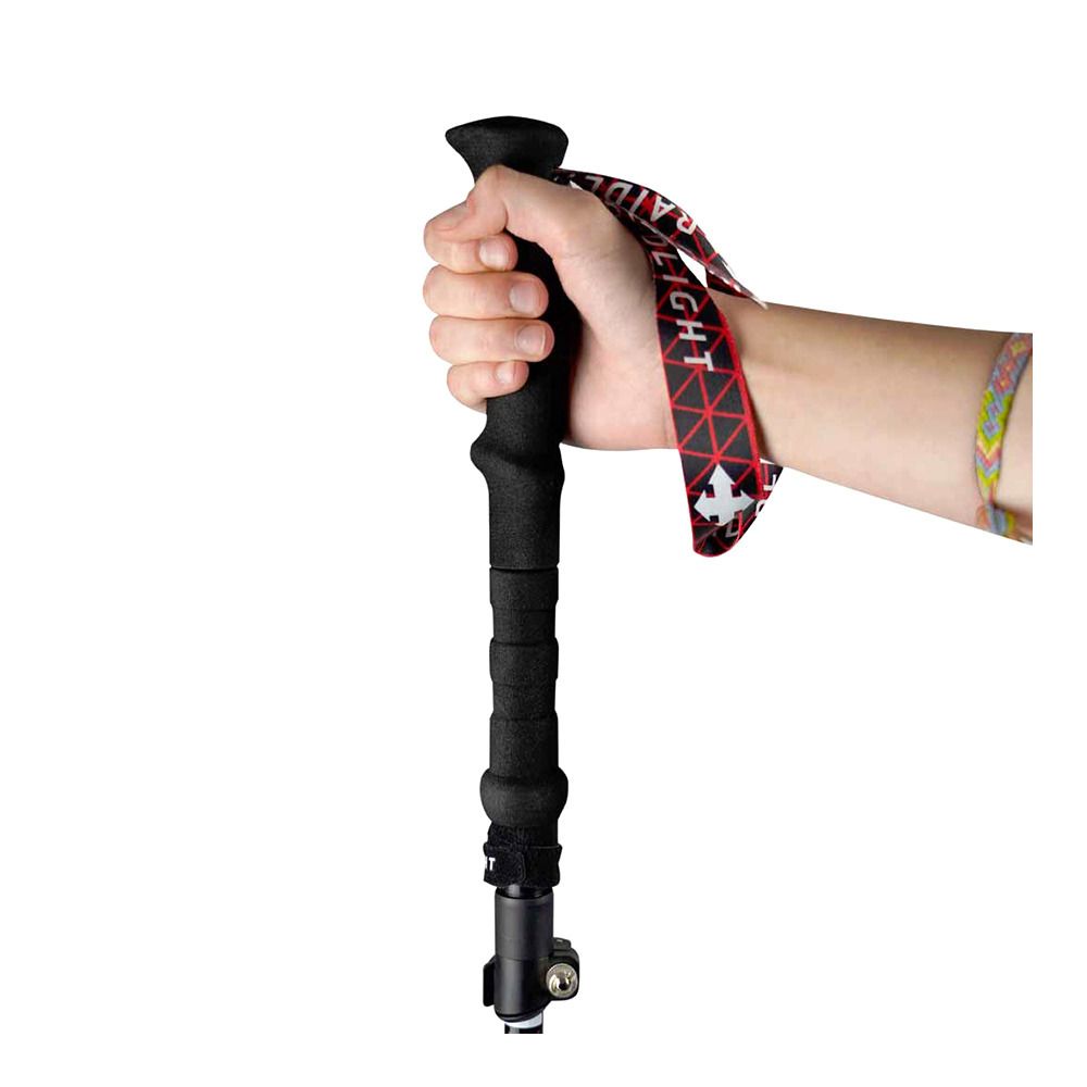 Raidlight HYBRID CARBON - Bâtons trail neo red