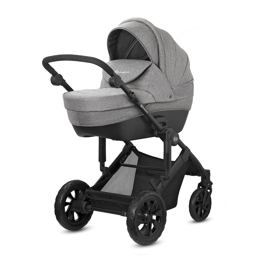 Kinderkraft Kinderwagen Prime Lite 3 in 1 Mink Pro Grey