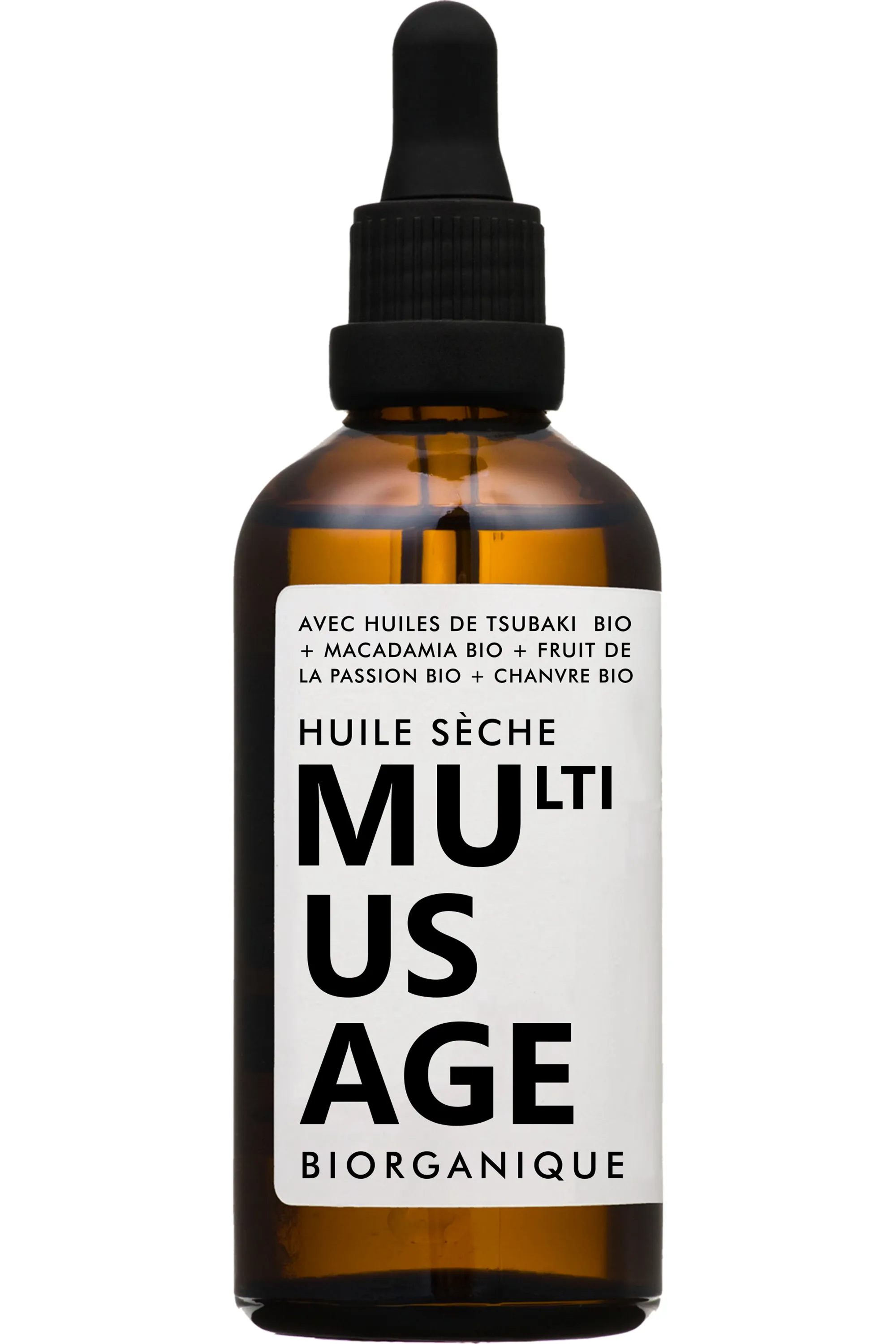 Biorganique Huile sèche multi-usage tsubaki & fruit de la passion bio-100 ml