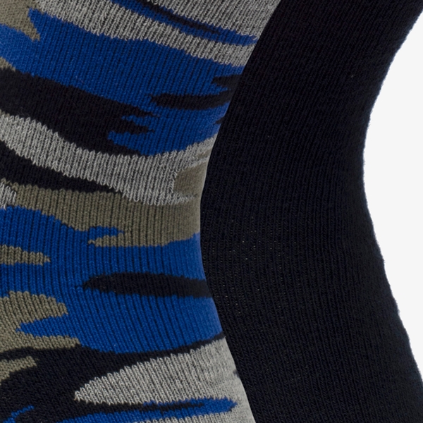 2 paar antislip sokken met camouflage print