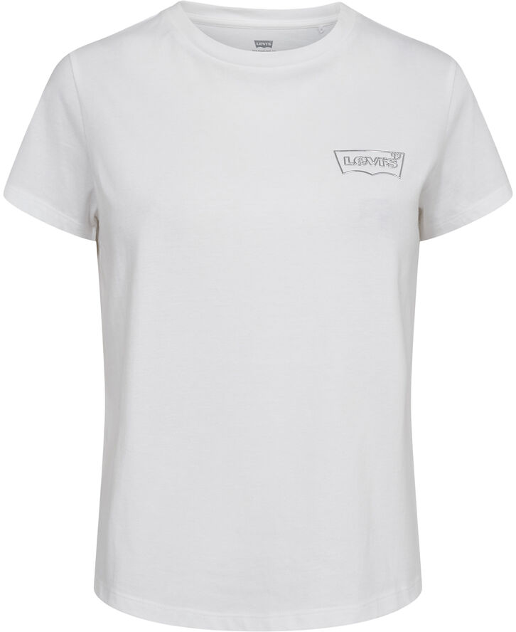 Levi's THE PERFECT TEE SHIMMER BW OUT Whites