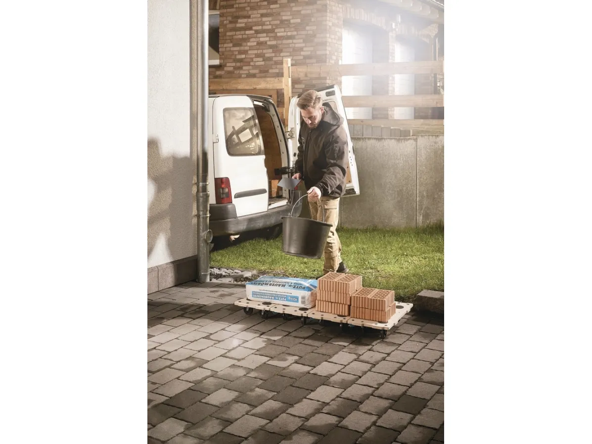 wolfcraft GmbH 2 FT 400, Træ, 8 hjul, 590 mm, 290 mm, 120 mm, 5,25 kg