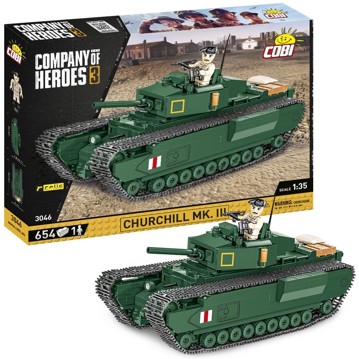 Cobi Churchill MK. III Tanks