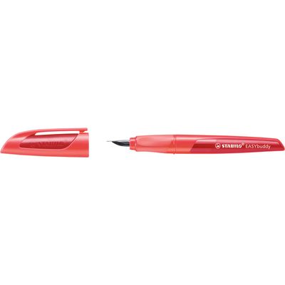STABILO EASYbuddy - Stylo plume ergonomique - pour gaucher - rouge