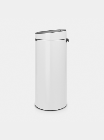 Touch Bin New afvalemmer, 30 liter, kunststof binnenemmer - White