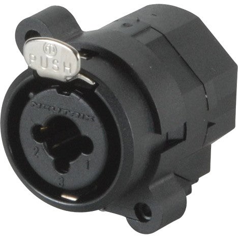 Neutrik NCJ10FI-S combo XLR Jack chassisdeel