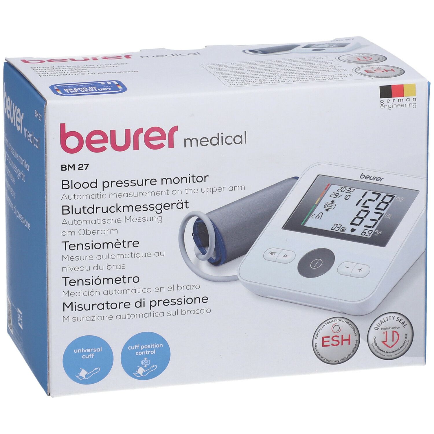 beurer Blutdruckmessgerät BM 27