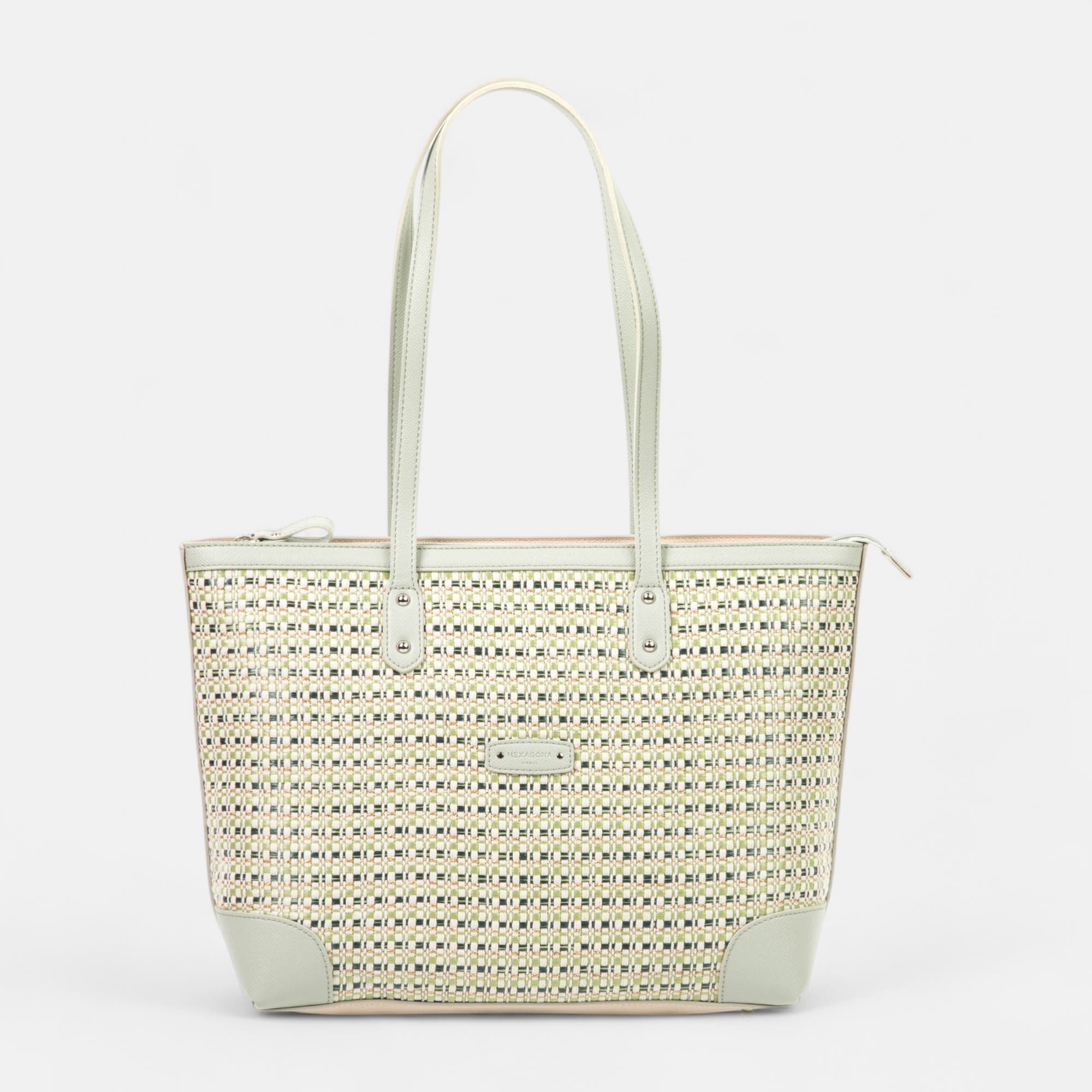 Sac de shopping vert clair