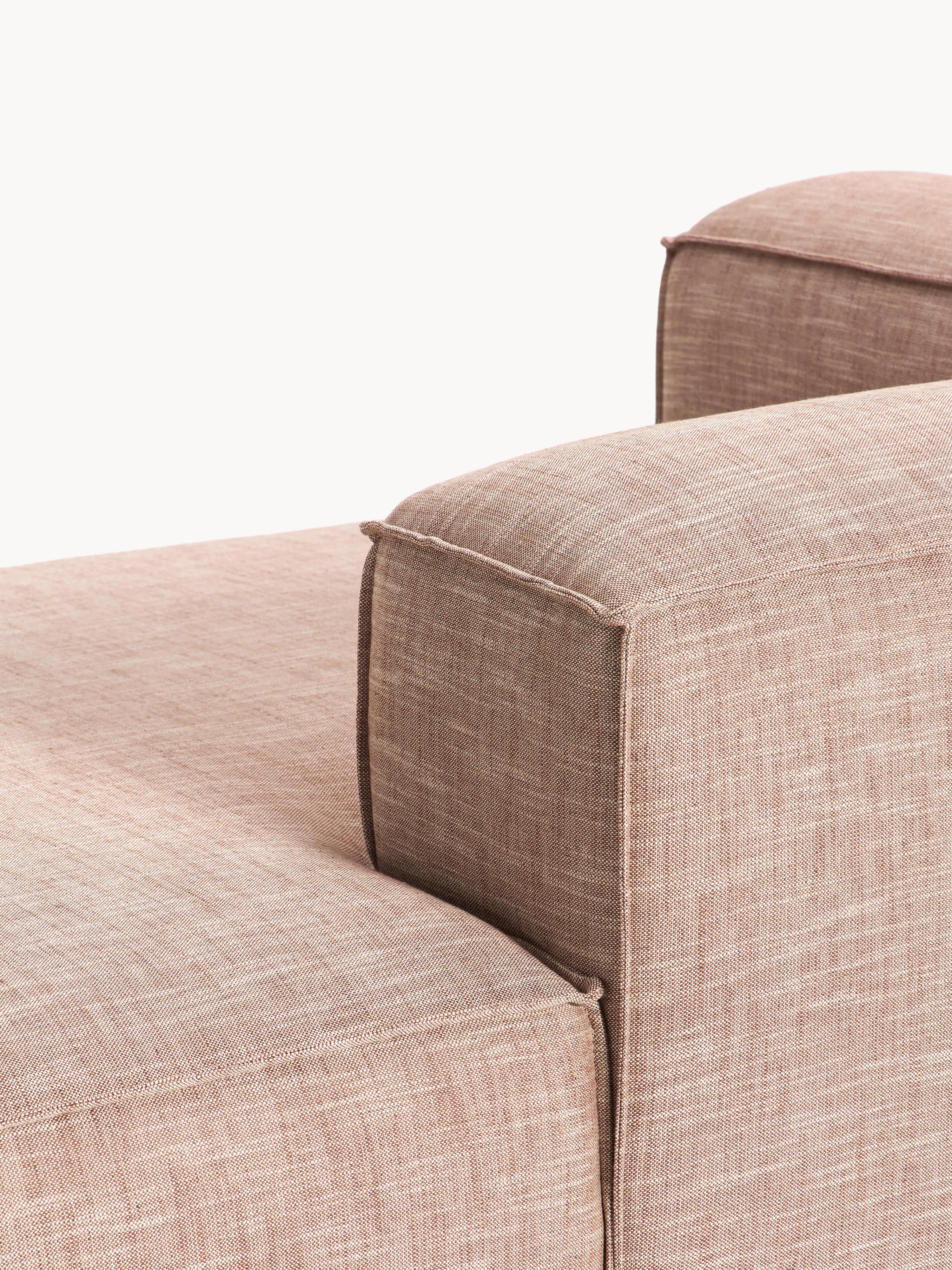 Chaise longue hoekmodule Lennon van linnenmix