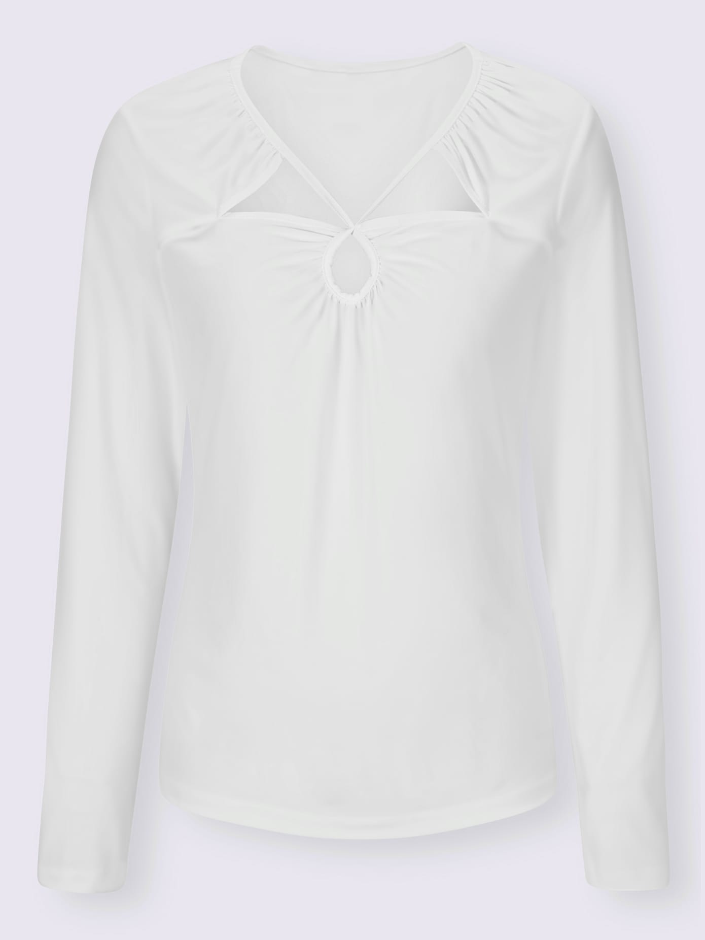 T-shirt découpes raffinées
