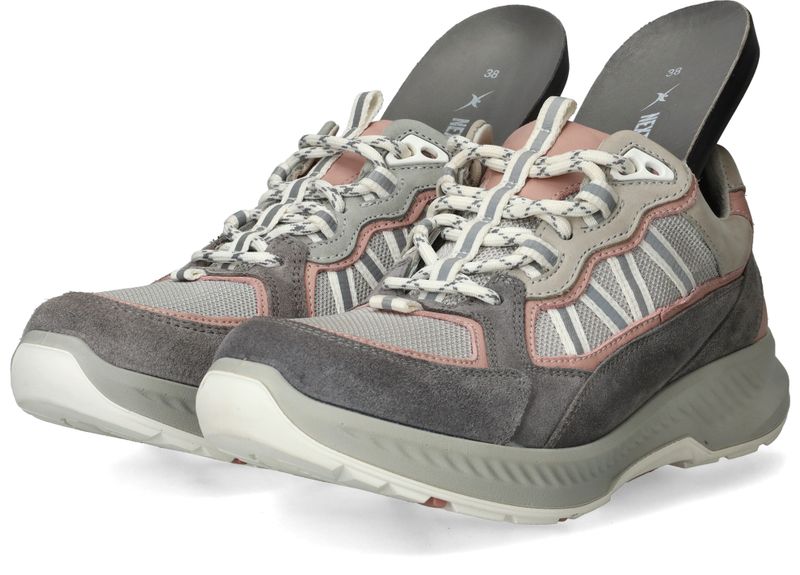 Xsensible Colorado Stretchwalker Sneakers Grijs Dames