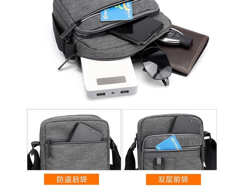 Golden Kelly - Crossbodytas met meerdere zakken