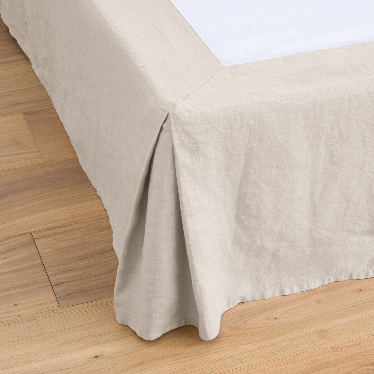 LA REDOUTE INTERIEURS<br>Borda da cama em linho lavado, Abella