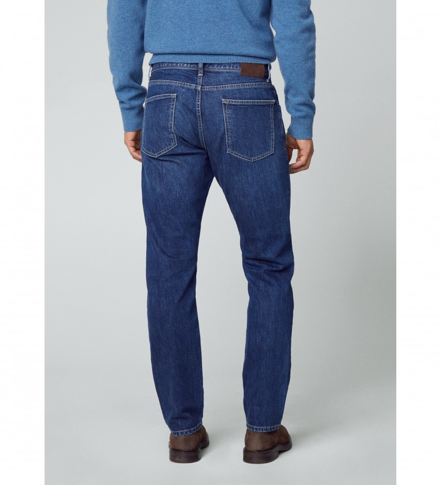 Jeans Hackett Selvage Azul