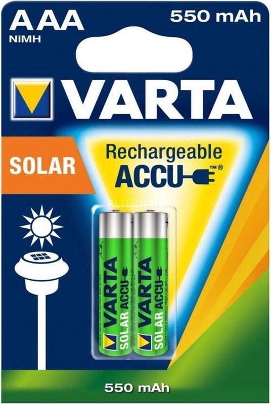 accu Varta SOLAR AAA HR03 550mAh 2St.