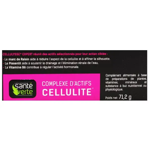 Santé Verte Cellulysse 60 comprimidos