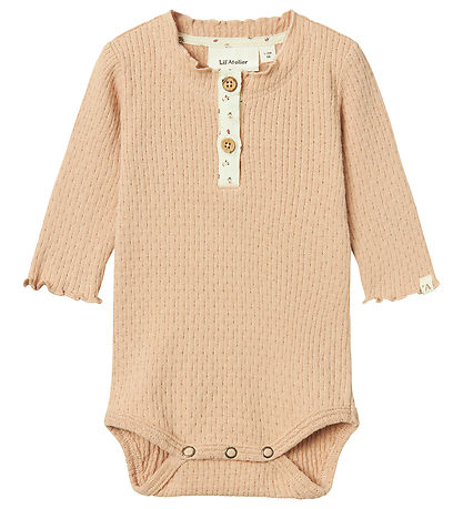 Lil' Atelier Body L/æ - NbfRea - Rugby Tan
