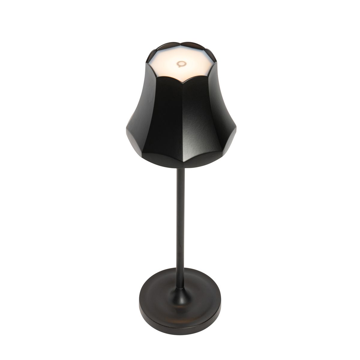 Set van 2 retro tafellampen zwart oplaadbaar IP44 - Granny
