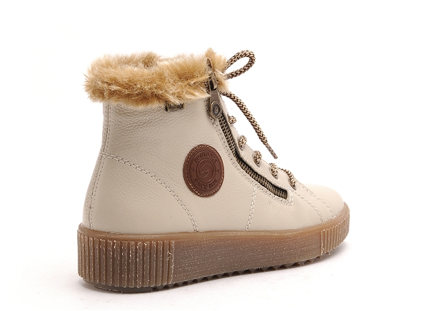 Remonte boots bottine plates femme r7980 beige