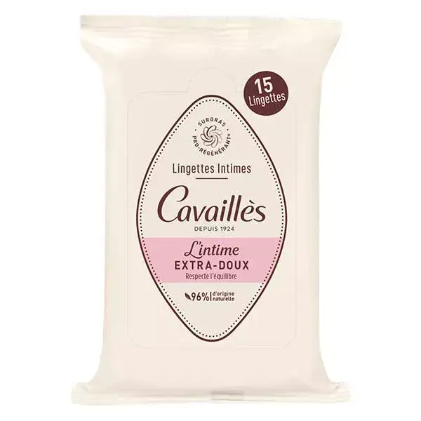 Toalhetes íntimos extramacios Rogé Cavailles x15