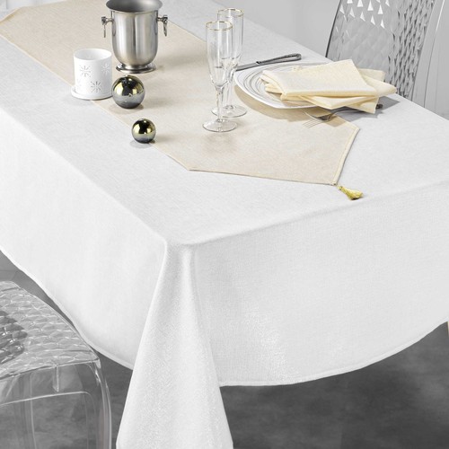 Douceur d intérieur - SILVERY - Blanc et argent