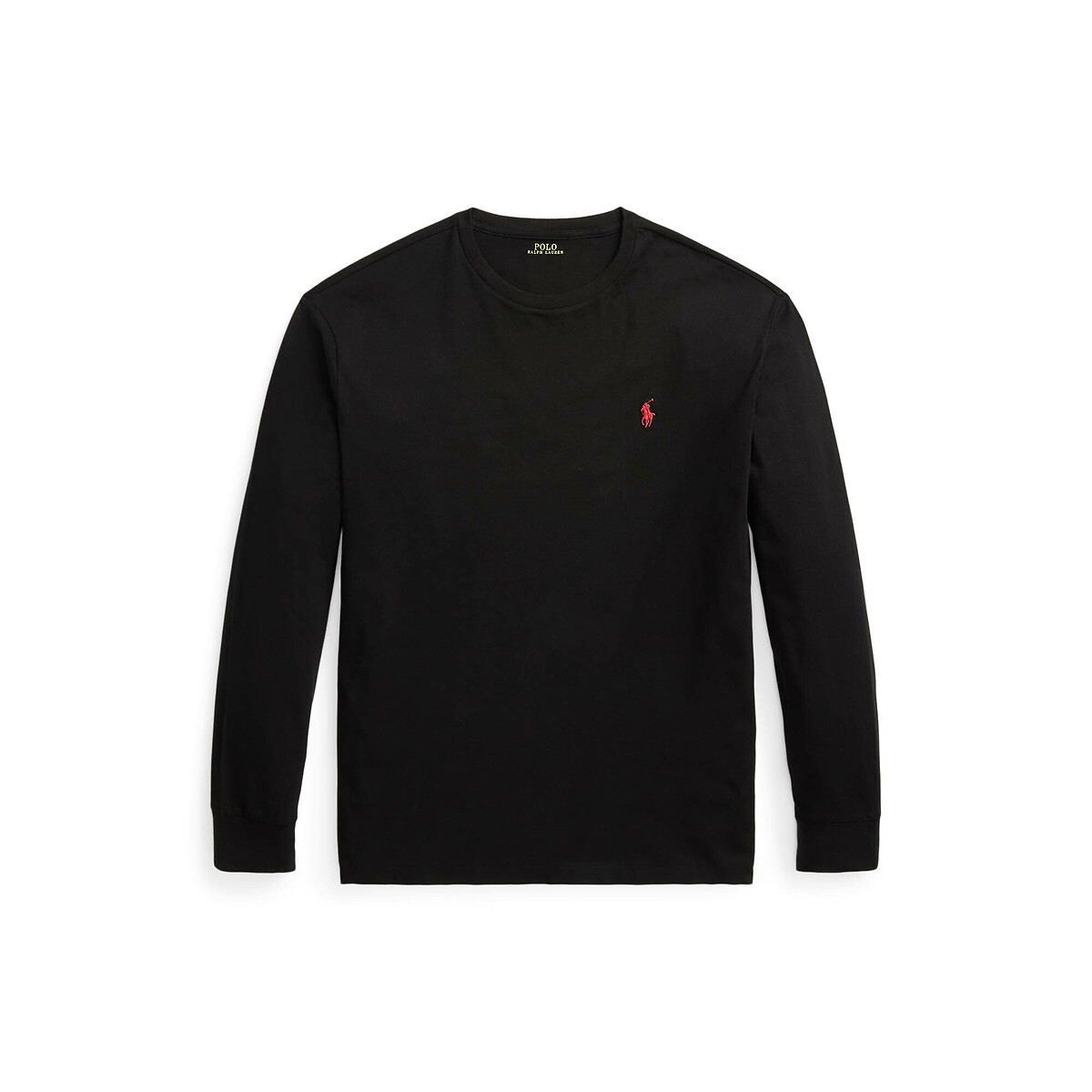 POLO RALPH LAUREN<br>Camiseta reta de manga comprida