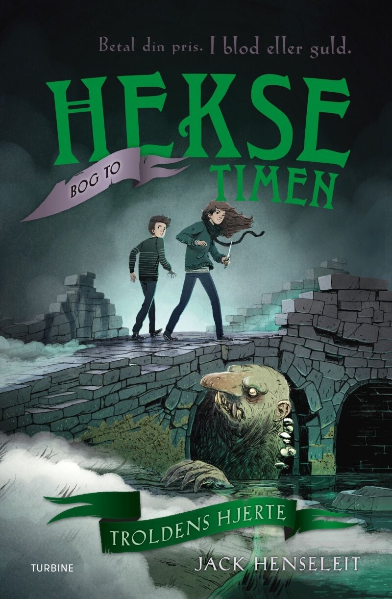 Heksetimen 2 - Troldens Hjerte - Jack Henseleit - Bog