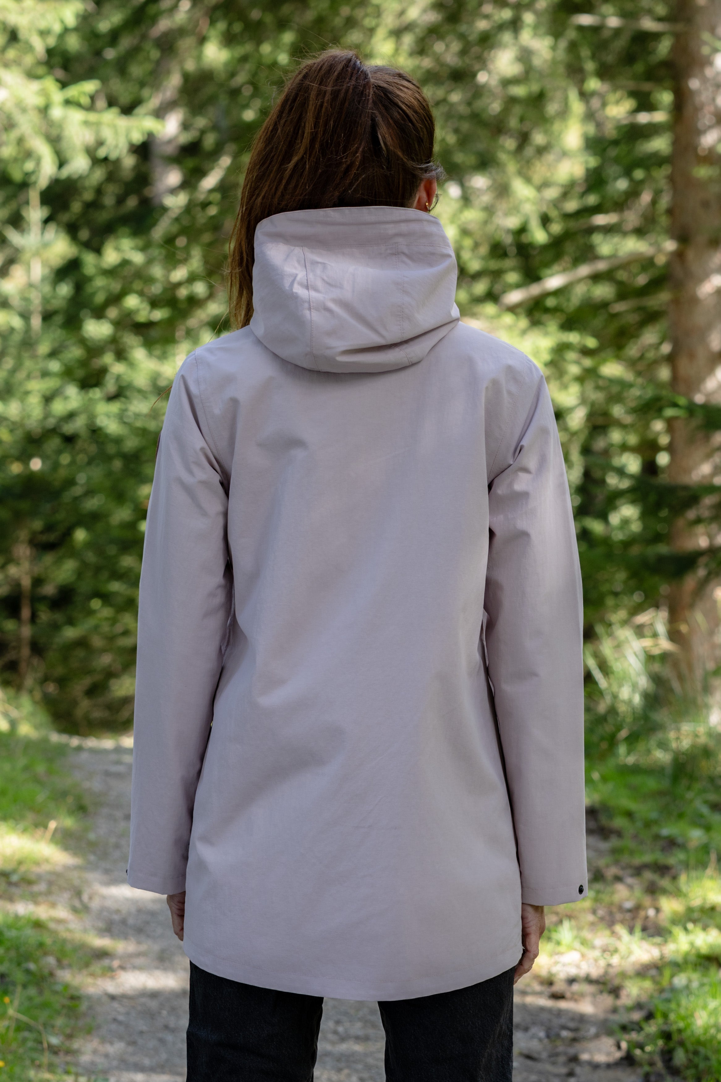 Frauen Regenmantel Siti violet ice