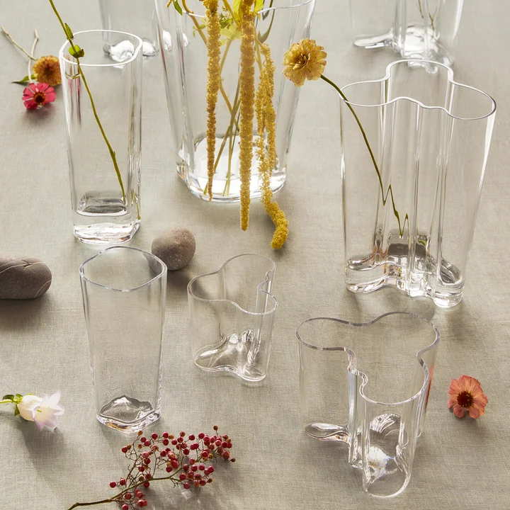 Iittala - Aalto Vase 180 mm, klar 1937