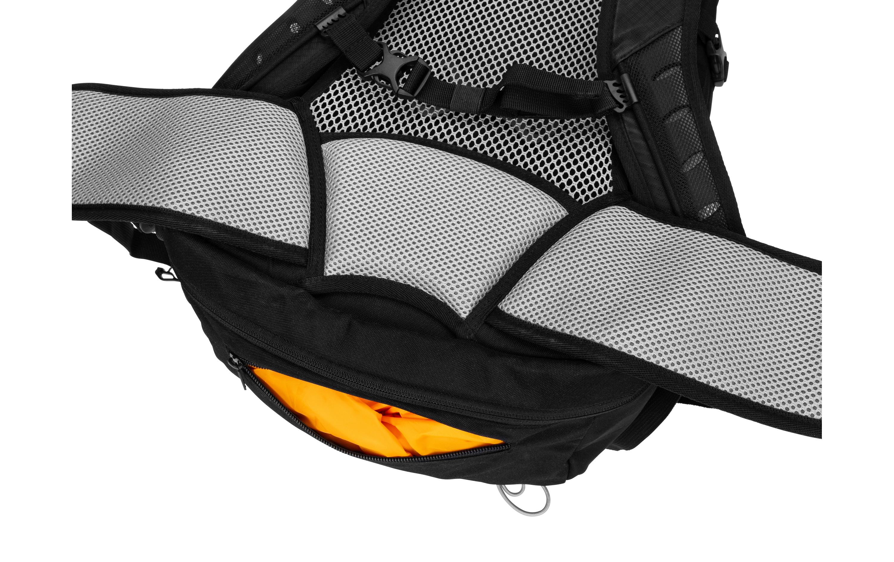 Wanderrucksack Pilloon 24 + 4 l, SchwarzFunktionaler und bequemer Bergrucksack für das ganze Jahr