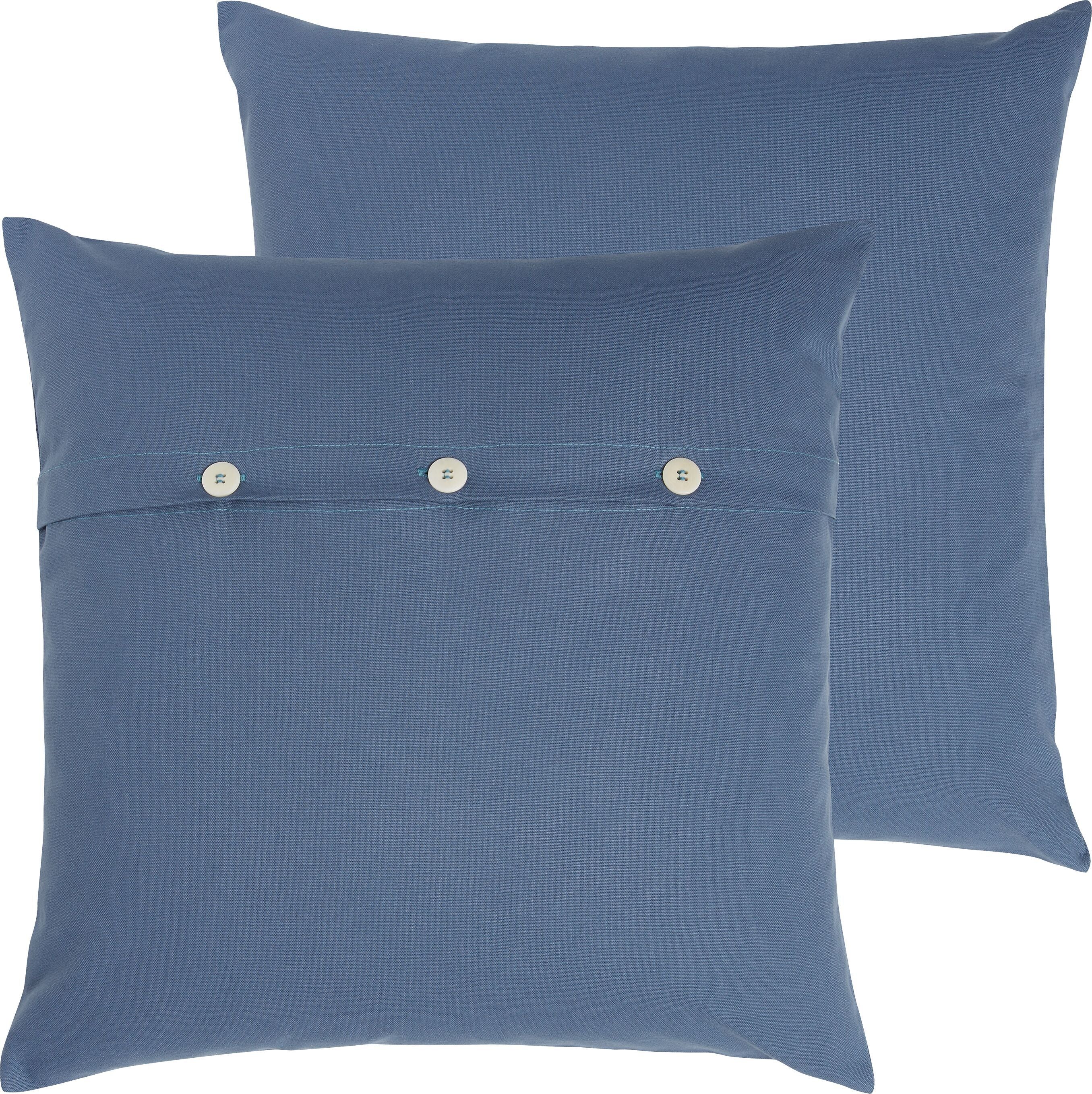 NEO Zierkissenhülle - Blau / B: 45.0 cm x H: 45.0 cm