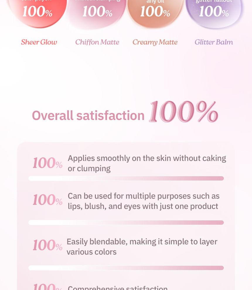 Moonshot - Melting Mood Lip & Cheek - 10 kleuren