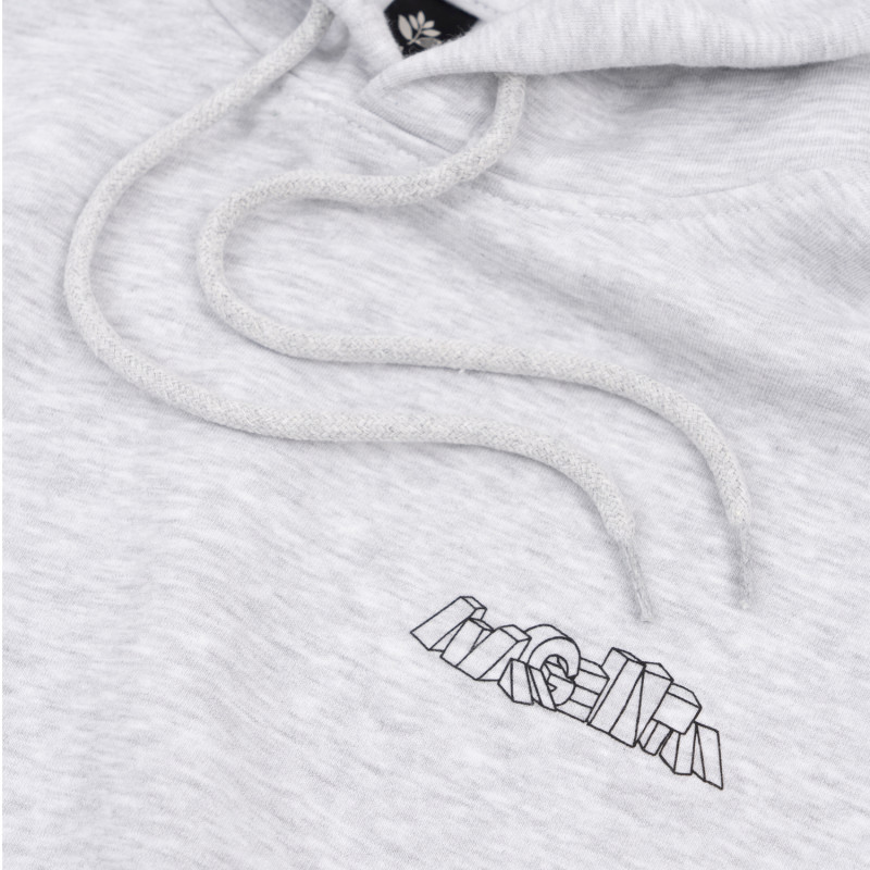 SWEAT À CAPUCHE BRUTALISTA - CENDRE