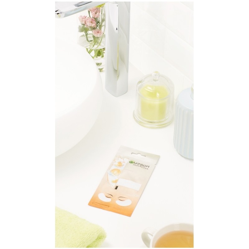 Garnier Skinactive Moisture Bomb Eye Tissue Mask Orange Juice 1 Piece