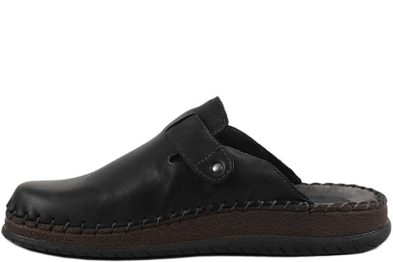 COPENHAGEN SHOES SAN JOSE SORT SKIND HJEMMESKO