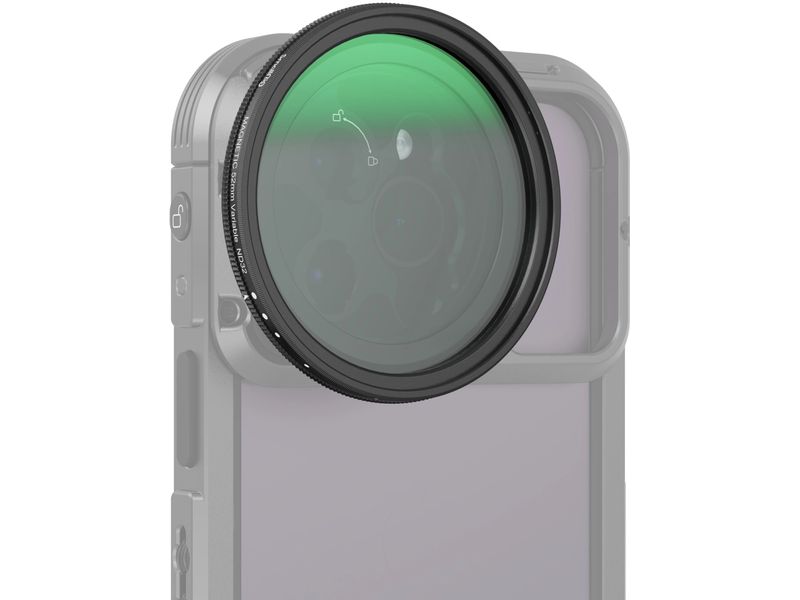 Smallrig MagEase Magnetischer VND-Filter ND2-ND32 mit Adapt Enthält zwei CPLs (ND2-ND32), die gestapelt und gedreht werden können
