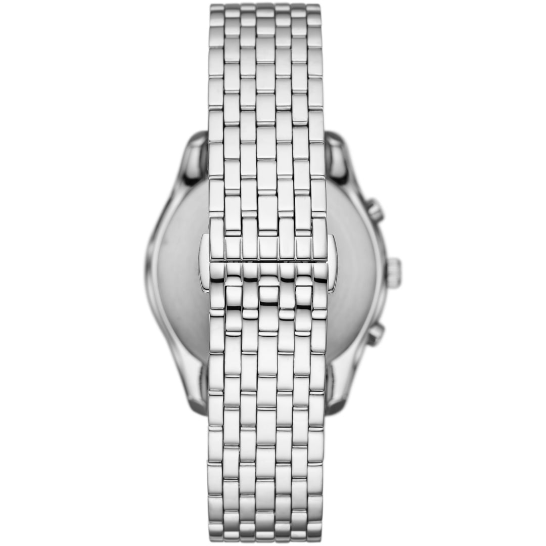 Emporio Armani Antonio Chronograph Silbrig / Grün