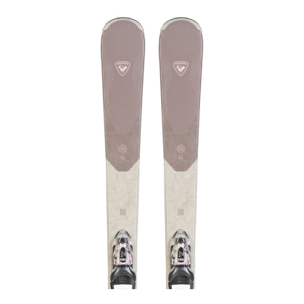 Rossignol EXPERIENCE W 82 BASALT + XPRESS W11 GW B83 - Packs skis all mountain + Fixations Femme