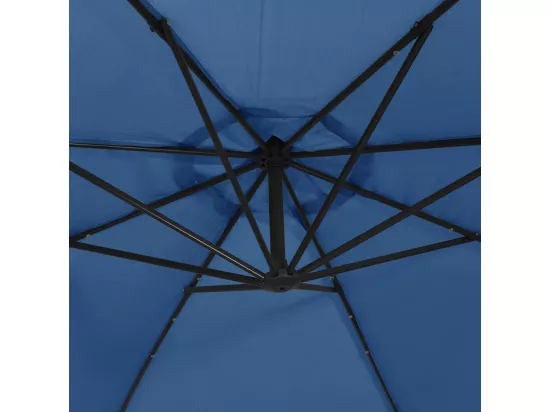 Parasol déporté avec lumières bleue 02_0008455